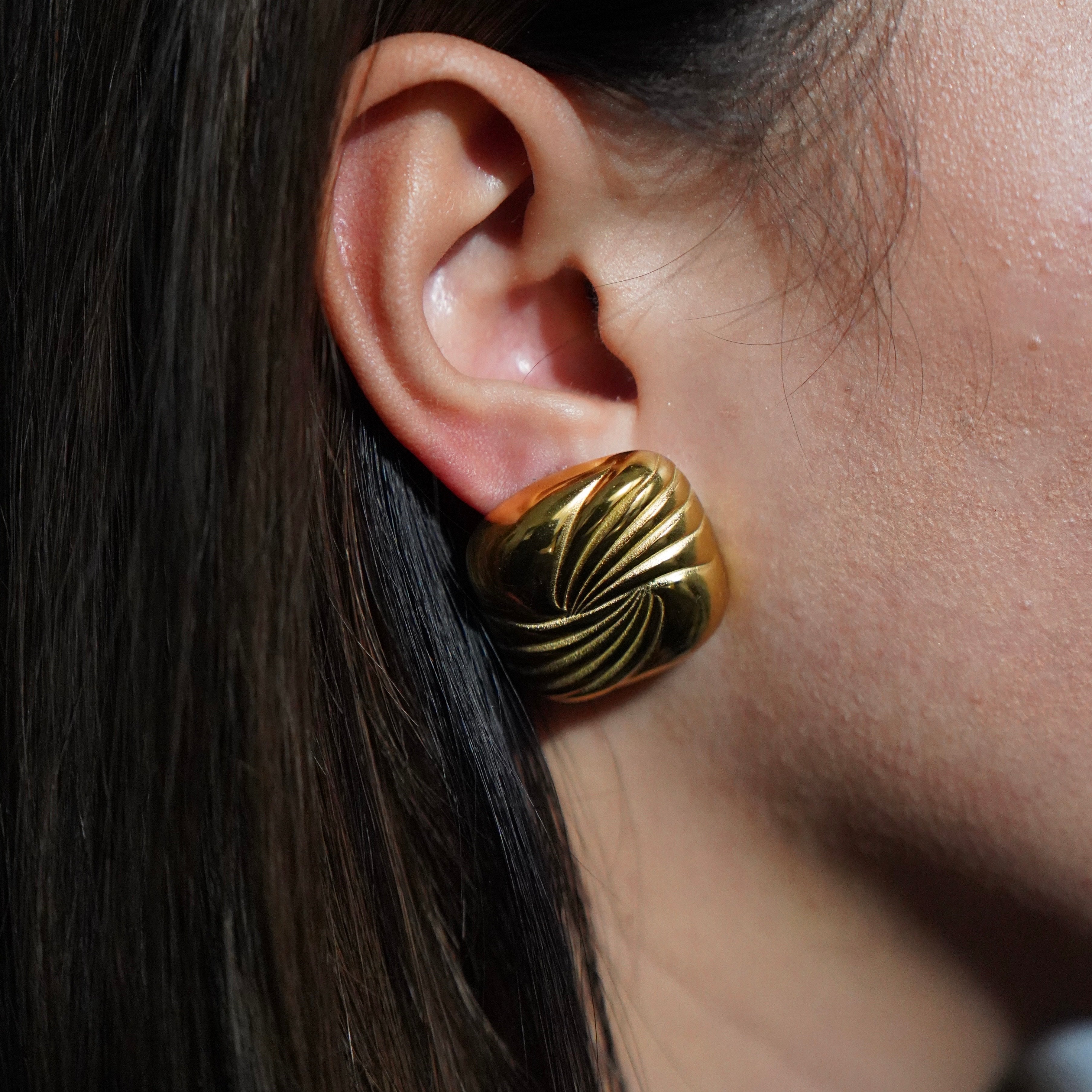 Demi Earrings| 18K Gold