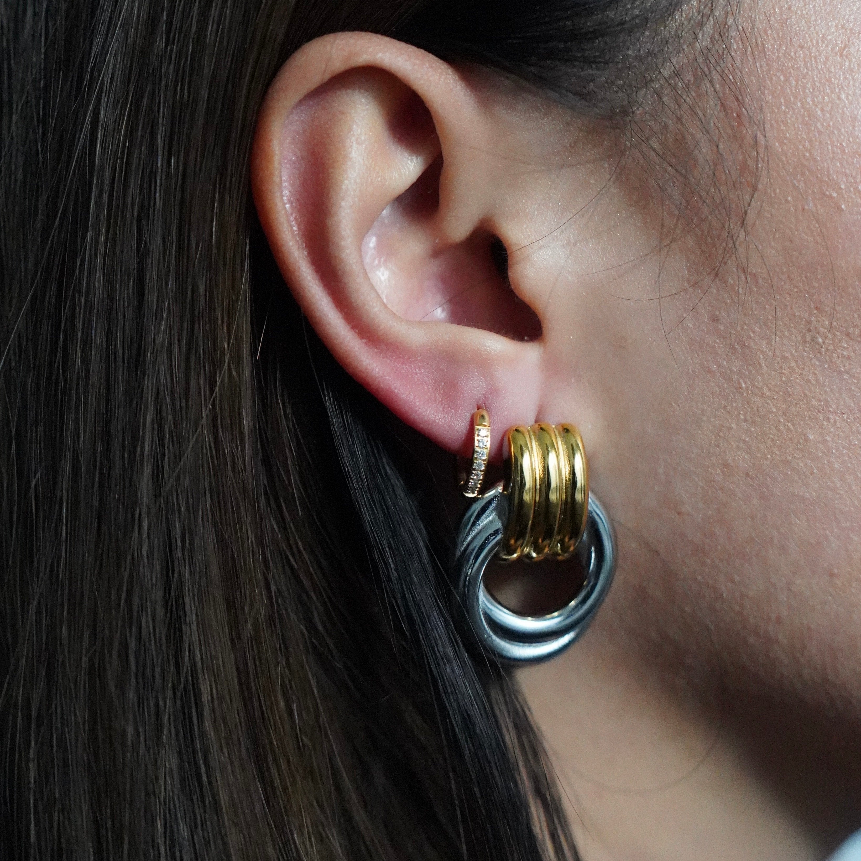 Camille Earrings | 18K Gold